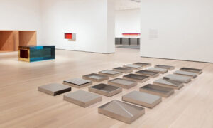 Werk van Donald Judd"