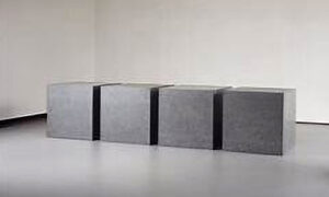 Werk van Donald Judd"